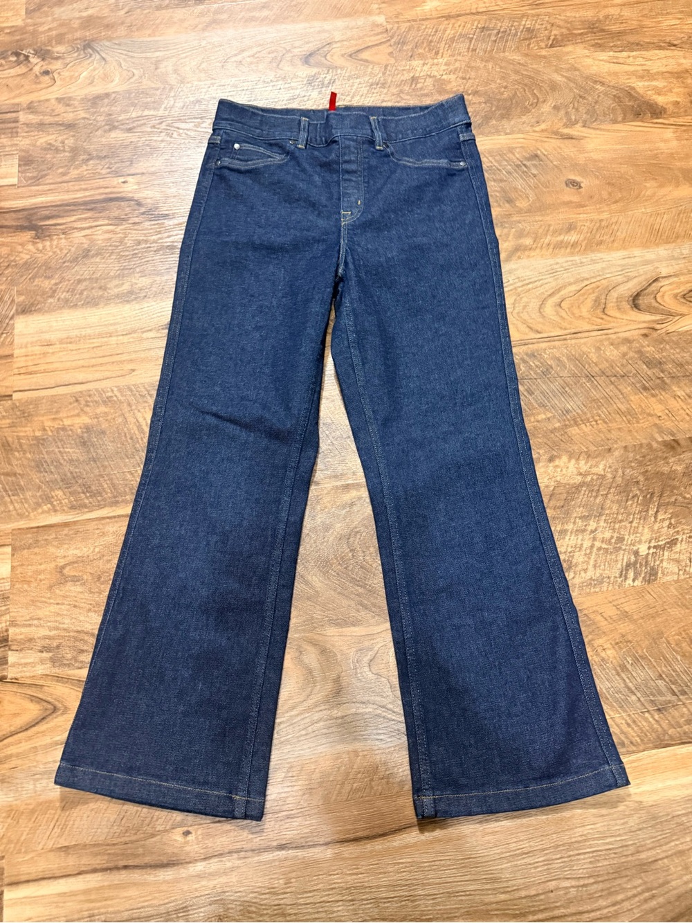 Classic Navy Wide-Leg Women's Jeans
